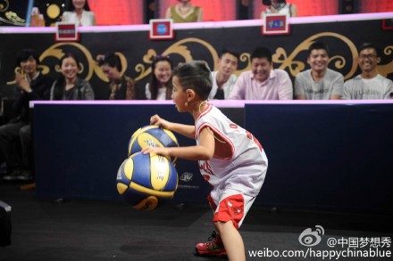 麦子卓个人资料 中国梦想秀5岁篮球神童秀运球神技全场惊呼