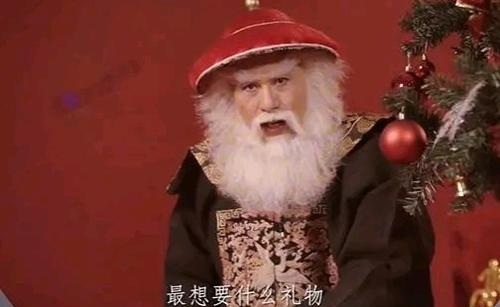 徐锦江的圣诞祝福太硬核网友爆笑 徐锦江电影角色再现玩梗无压力