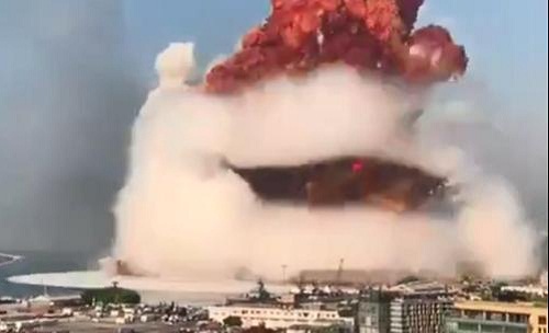 黎巴嫩首都爆炸
