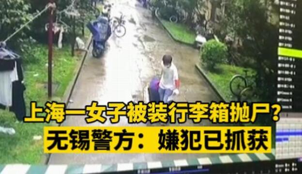 上海女子被装行李箱抛尸 被证实是28岁海归因何被杀害